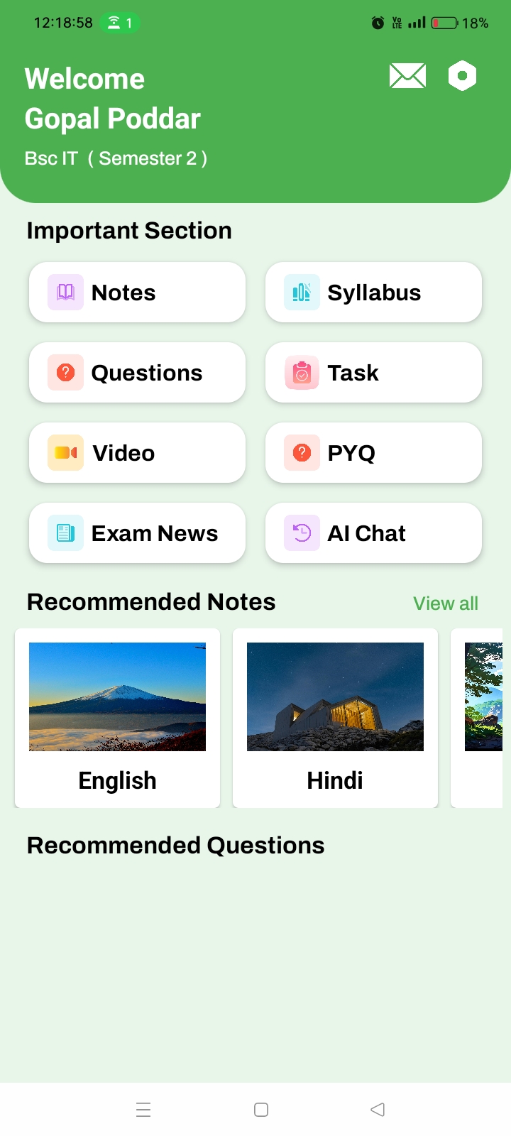 KU Buddy App Screenshot 1