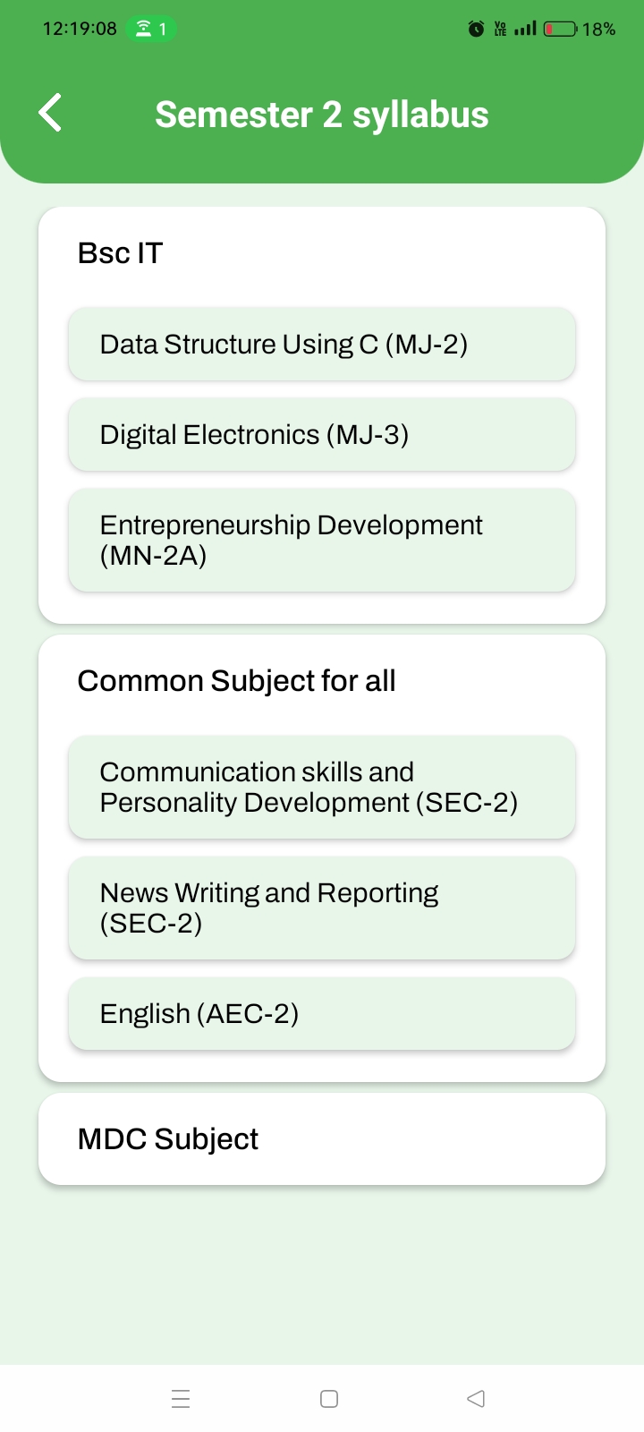KU Buddy App Screenshot 2