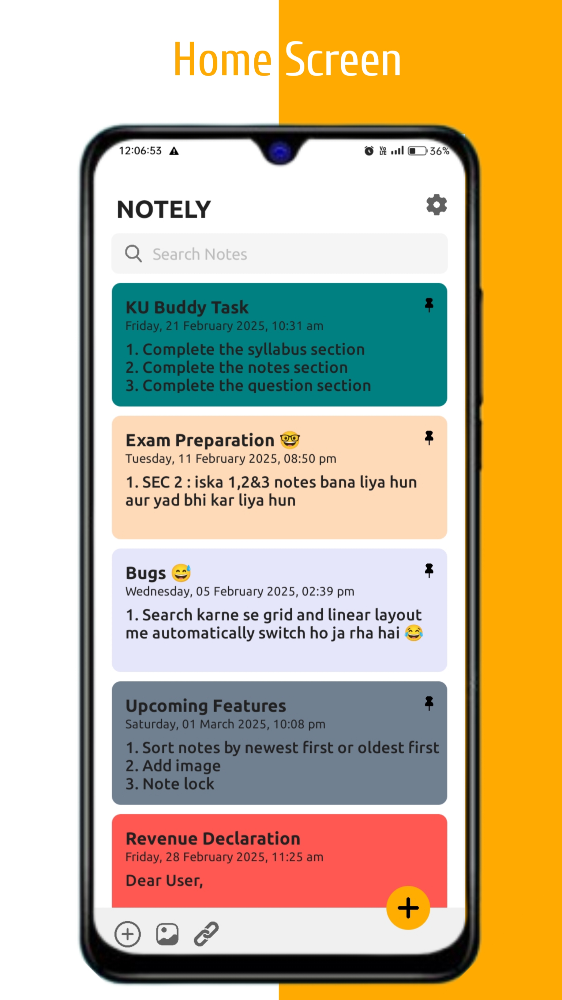 Notely App Screenshot 3
